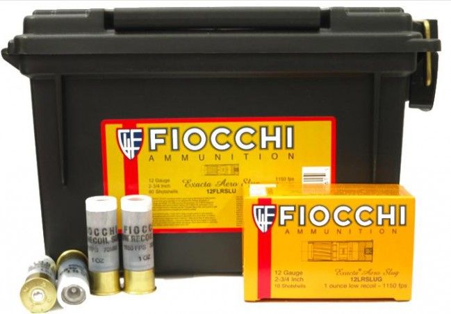 FIOCCHI 12GA 2 3/4″ – 1OZ RIFLED SLUG