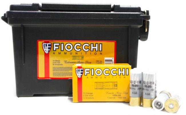 FIOCCHI 12GA 2 3/4″ -1OZ SLUG
