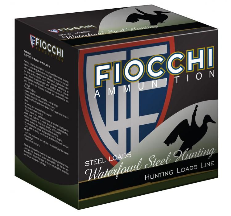 FIOCCHI 12GA 3″ WATERFOWL STEEL HUNTING – #6