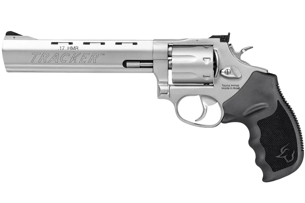 Taurus 17 Tracker 6.5" Matte Stainless, 7-Shot — left side view