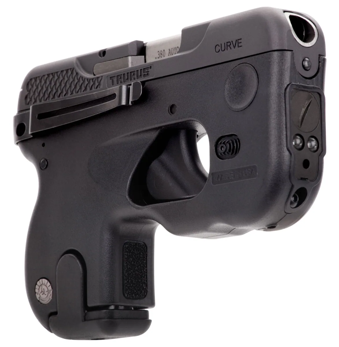 Taurus 180 Curve .380 ACP Blued, 6 Rounds