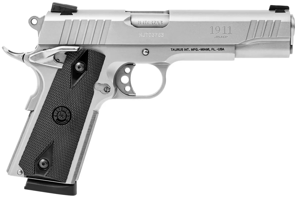 Taurus 1911 .45 ACP Matte Stainless, 8 Rounds