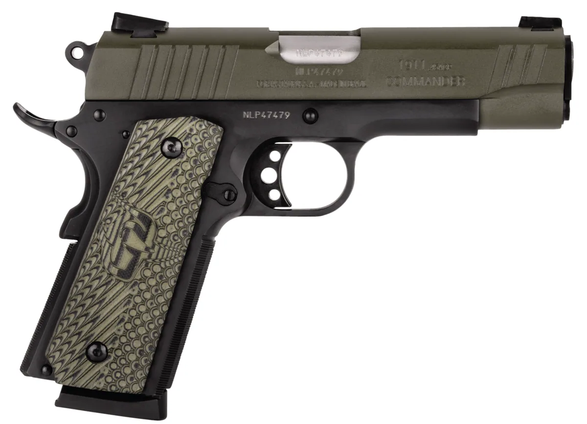 Taurus 1911 Commander .45 ACP Green, 8 Rounds