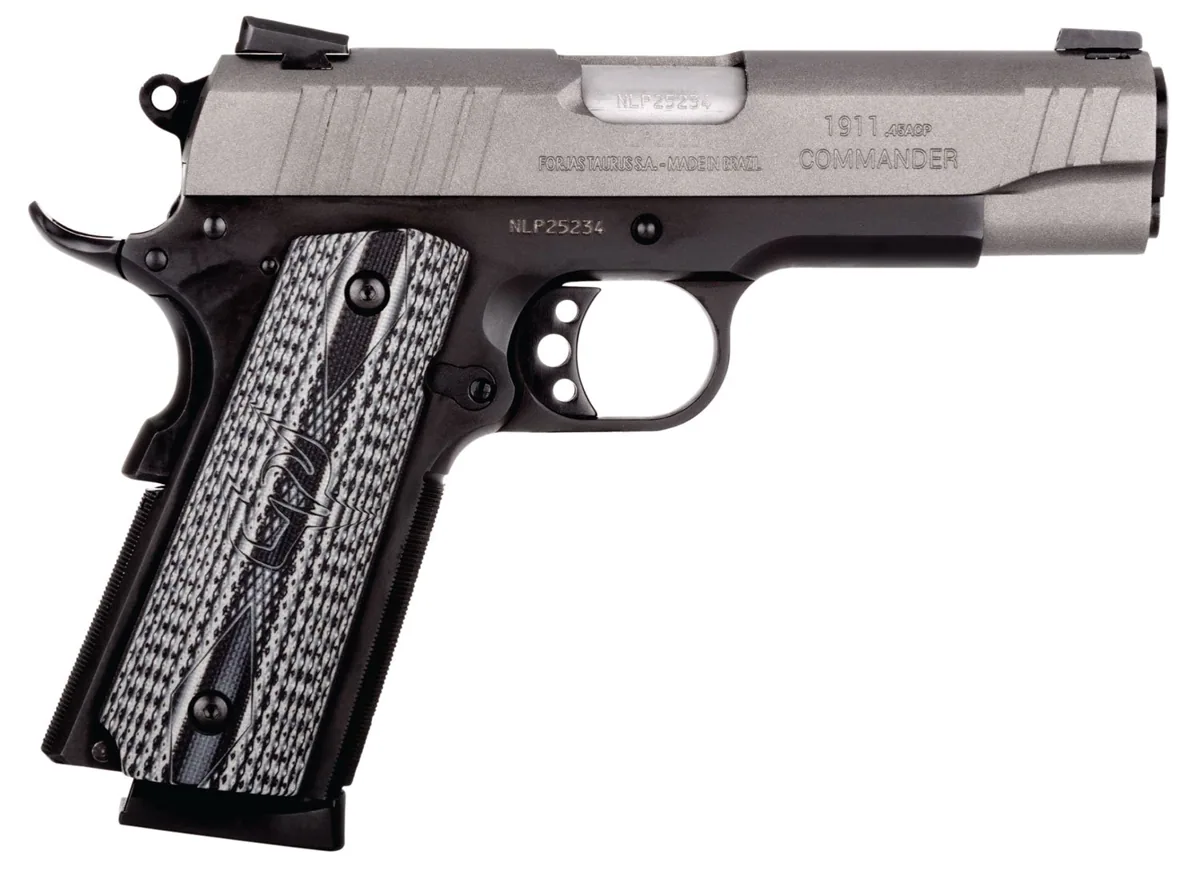 Taurus 1911 Commander .45 ACP Two-Tone, 8 Rounds