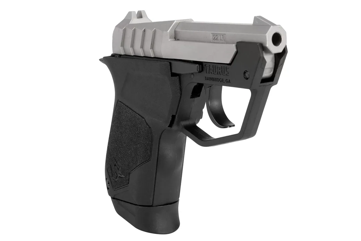 Taurus 22TUC .22 LR, 9 Rounds — right quarter view