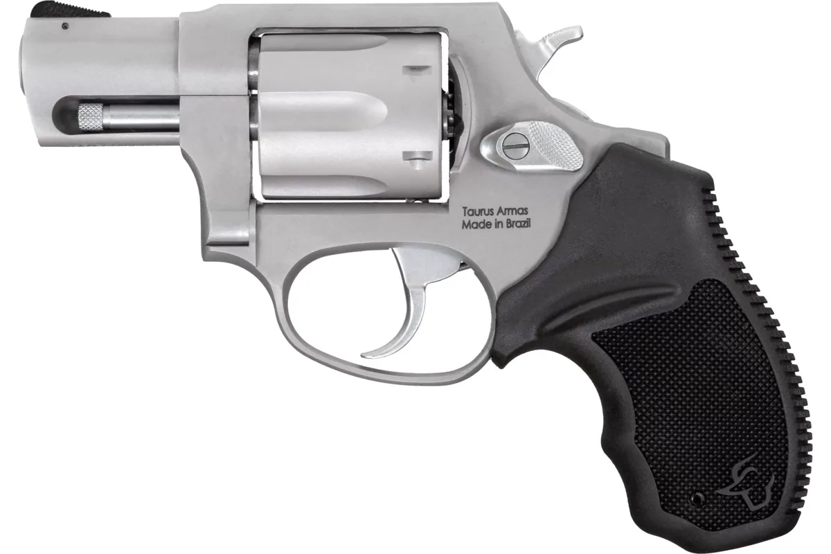 Taurus 327 2" Matte Stainless, 6-Shot — left side view