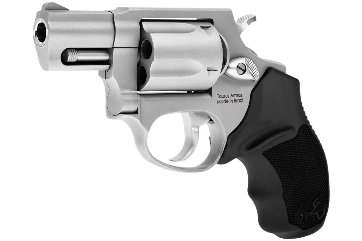 Taurus 605 .357 Mag 2" Matte Stainless, 5-Shot — right quarter view