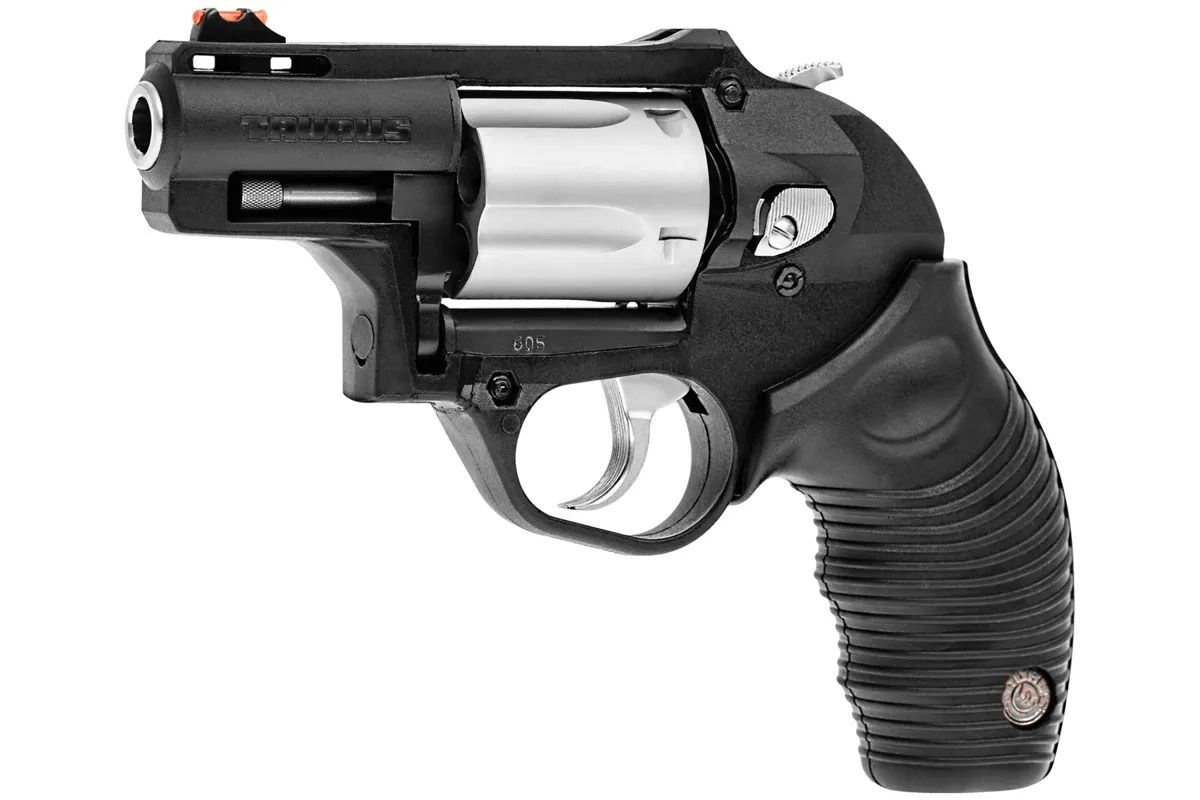 Taurus 605 Protector .357 Mag 2" Black Polymer, 5-Shot — right quarter view