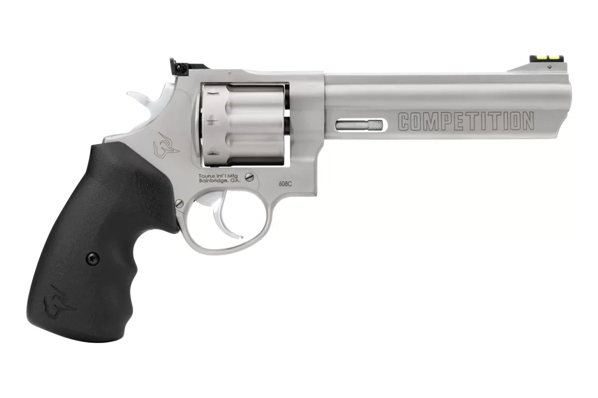 Taurus 608 Competition .357 Mag 6" Matte Stainless, 8-Shot