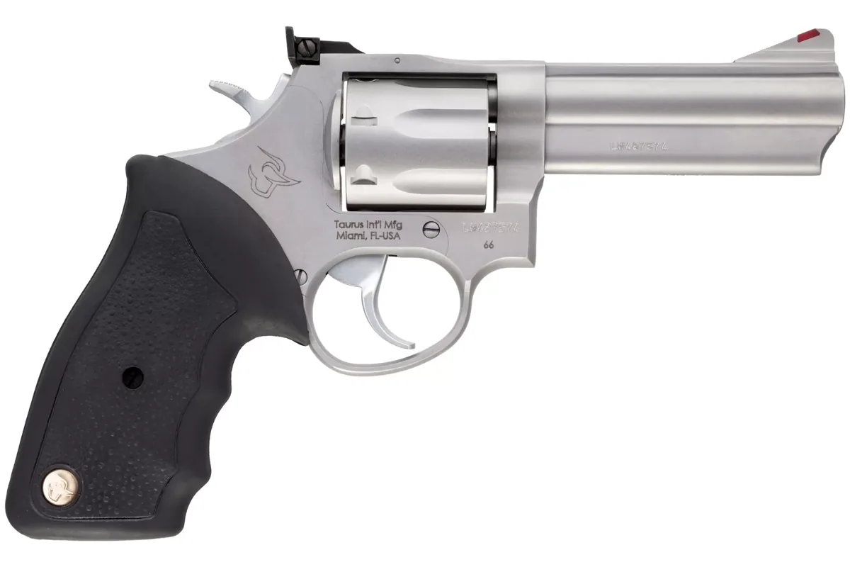 Taurus 66 .357 Mag 4" Matte Stainless, 7-Shot