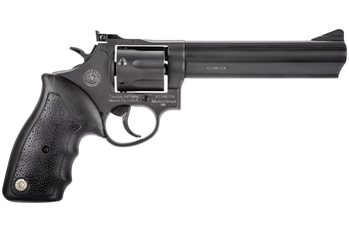 Taurus 66 .357 Mag 6" Matte Black Oxide, 7-Shot