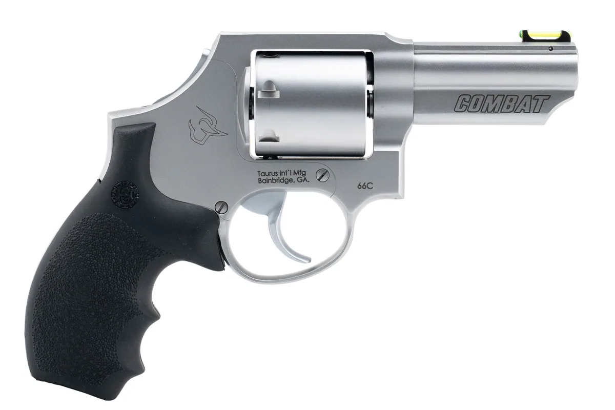 Taurus 66 Combat .357 Mag 3" Matte Stainless, 7-Shot