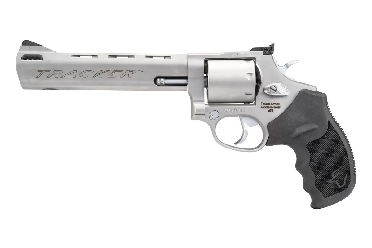 Taurus 692 9mm 6.5" Matte Stainless, 7-Shot — left side view