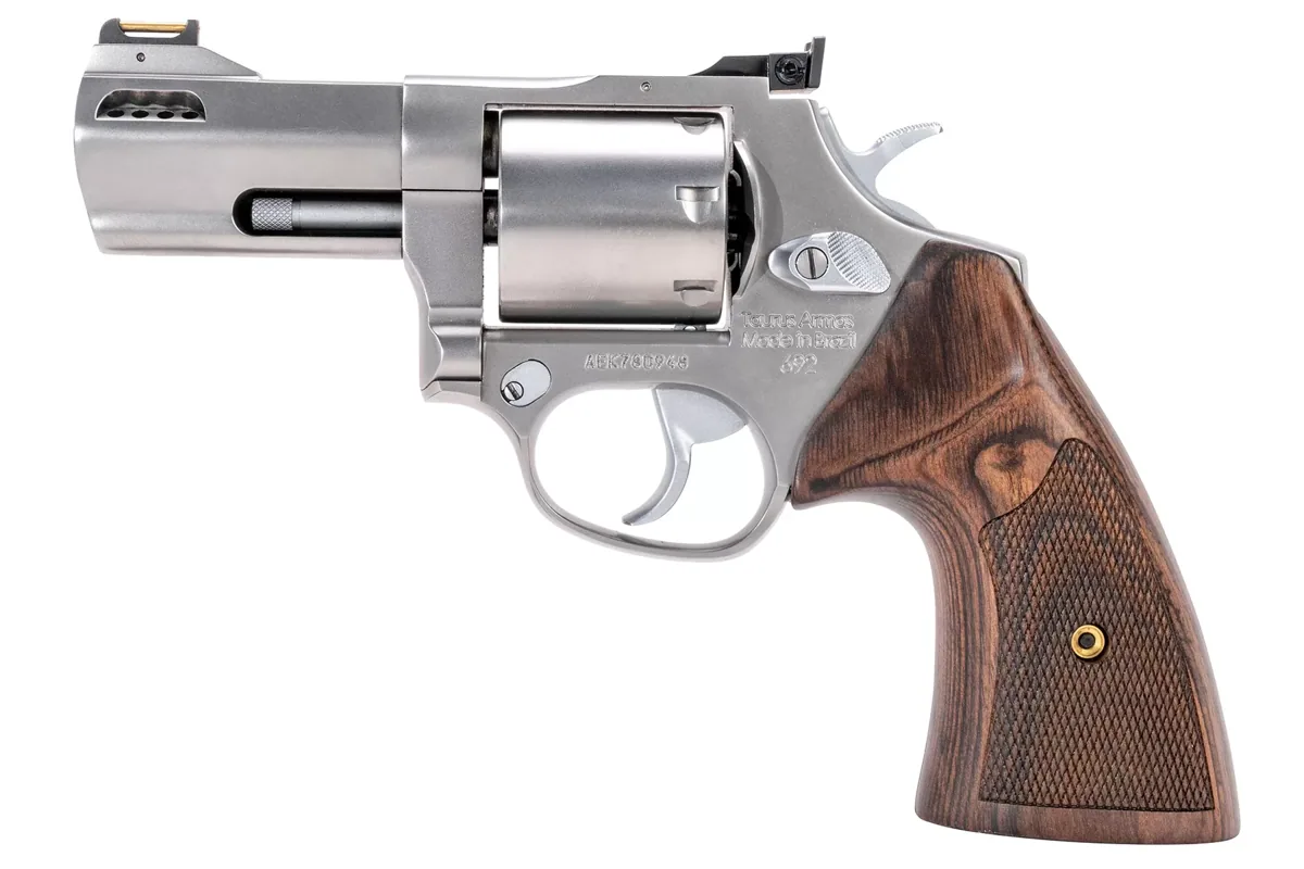 Taurus 692 Executive Grade 9mm 3" Polished Stainless, 7-Shot — left side view