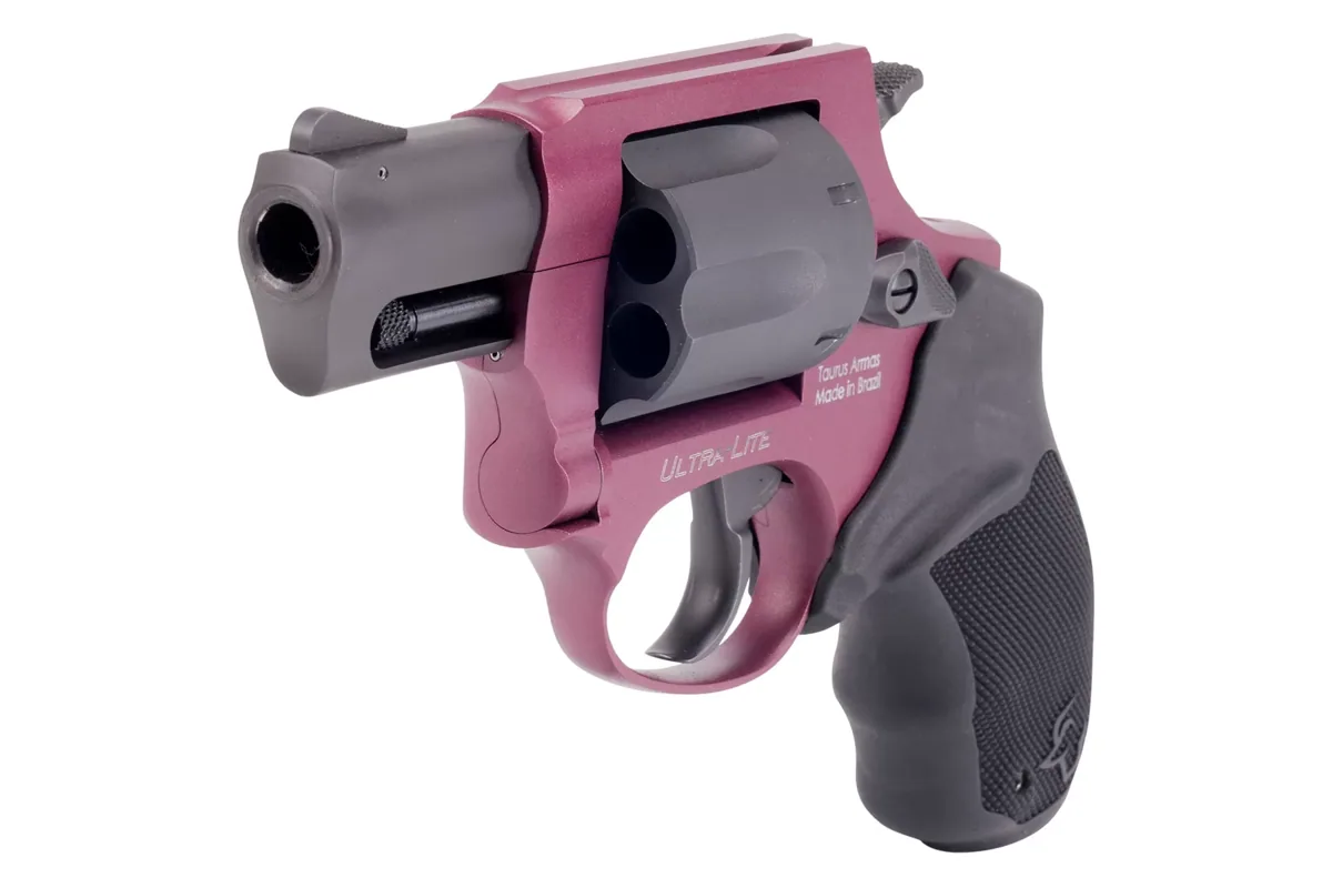 Taurus 856 .38 Special 2" Cerakote Black Cherry, 6-Shot — right quarter view