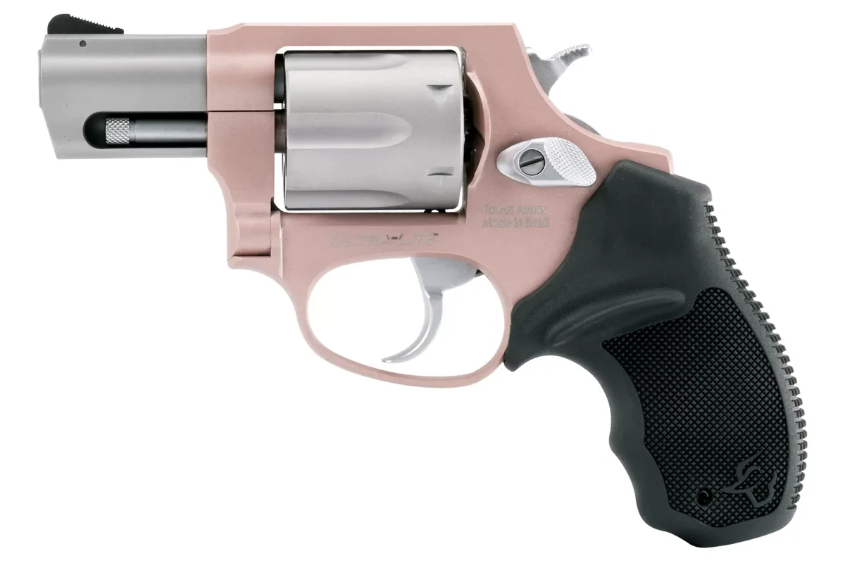 Taurus 856 .38 Special 2" Cerakote Rose Gold, 6-Shot — left side view