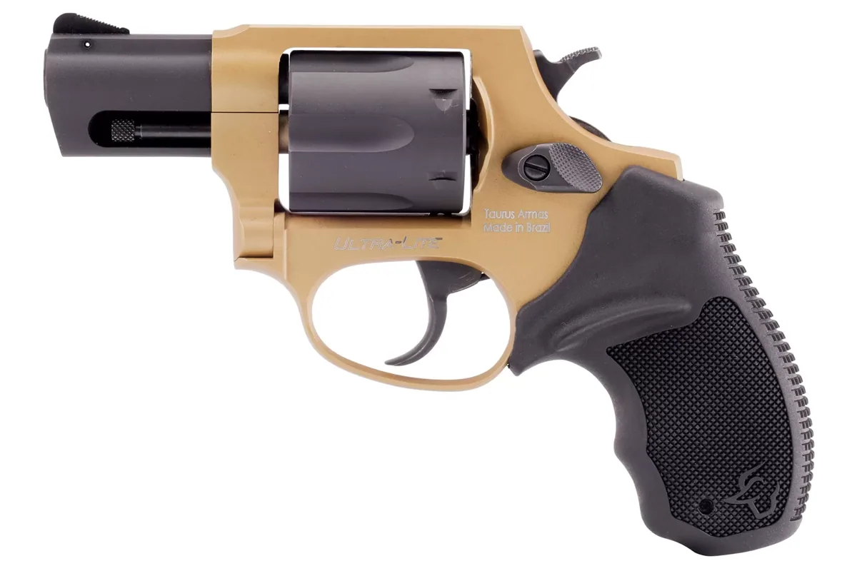 Taurus 856 .38 Special 2" Cerakote Sabre Sand, 6-Shot — left side view