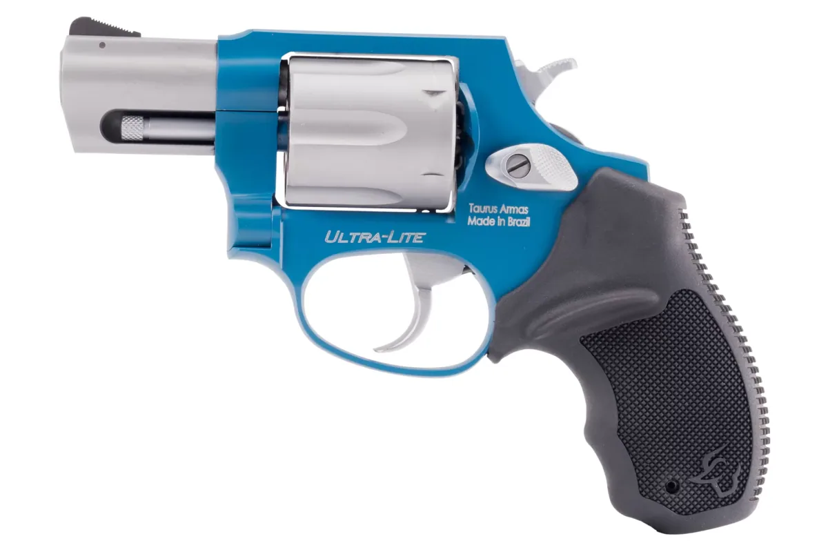 Taurus 856 .38 Special 2" Cerakote Sky Blue, 6-Shot — left side view