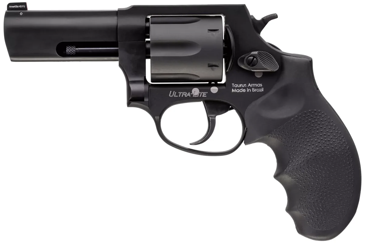 Taurus 856 .38 Special 3" Hard Anodize Black, 6-Shot — left side view