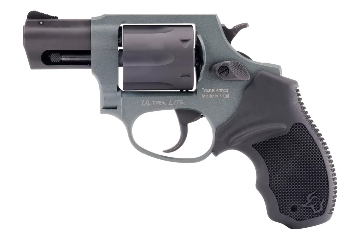 Taurus 856 Ultra Lite .38 Special 2" Cerakote Charcoal Green, 6-Shot — left side view