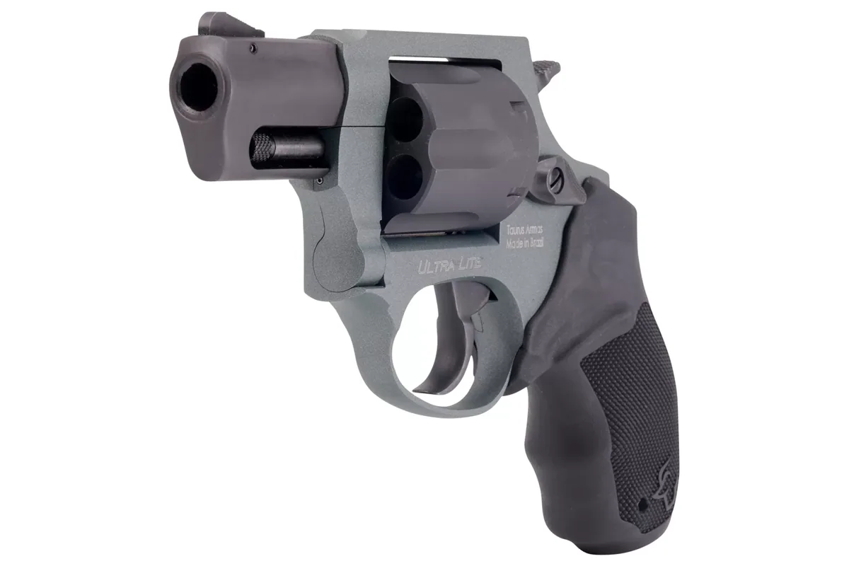 Taurus 856 Ultra Lite .38 Special 2" Cerakote Charcoal Green, 6-Shot — right quarter view