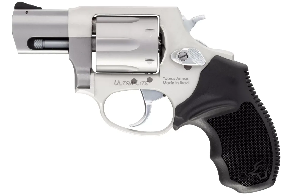 Taurus 856 Ultra-Lite *CA Compliant .38 Special 2" Matte Natural Anodized, 6-Shot — left side view