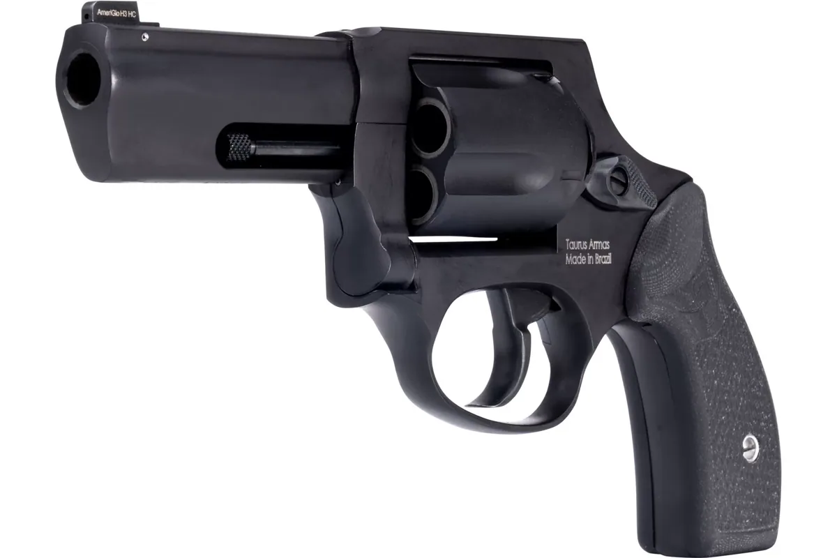 Taurus 905 9mm 3" Cerakote Black Graphite, 5-Shot — right quarter view
