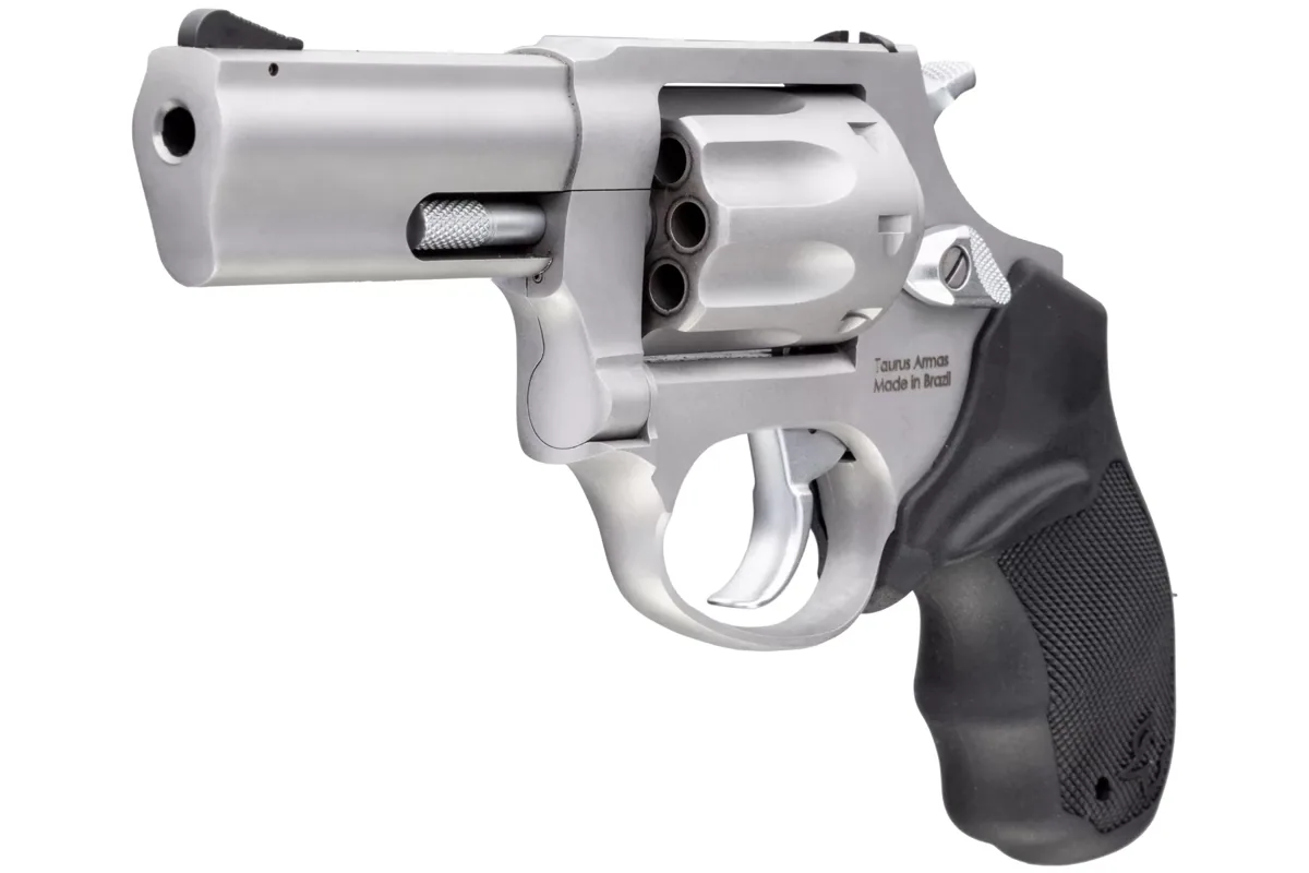 Taurus 942 .22 LR 3" Matte Stainless, 8-Shot — right quarter view