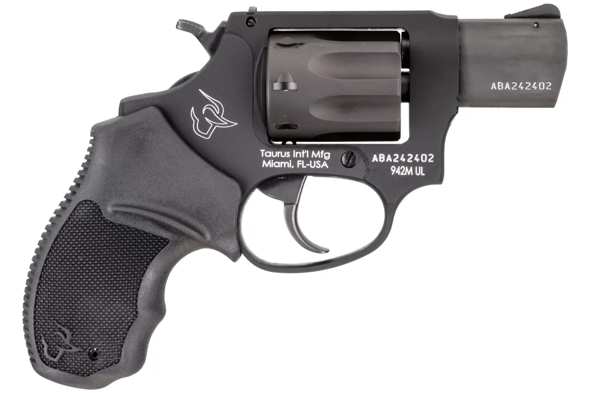 Taurus 942M .22 WMR 2" Hard Anodized Black, 8-Shot