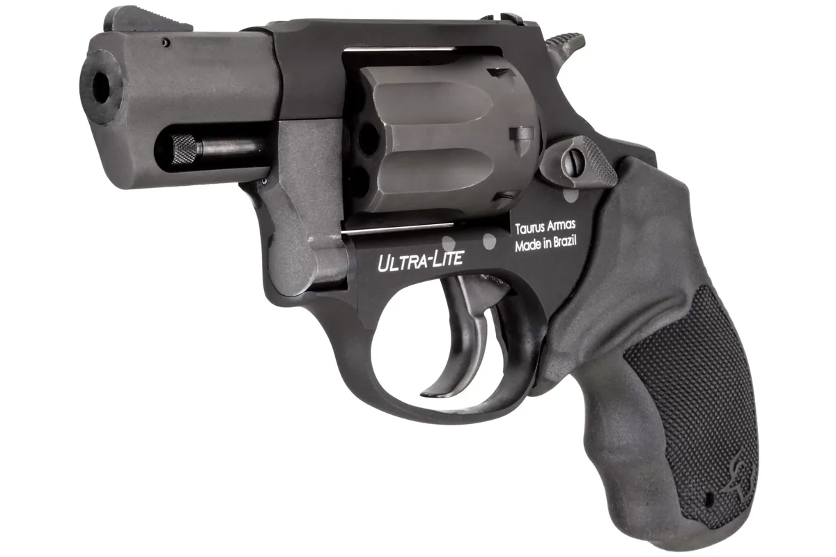 Taurus 942M .22 WMR 2" Hard Anodized Black, 8-Shot — right quarter view