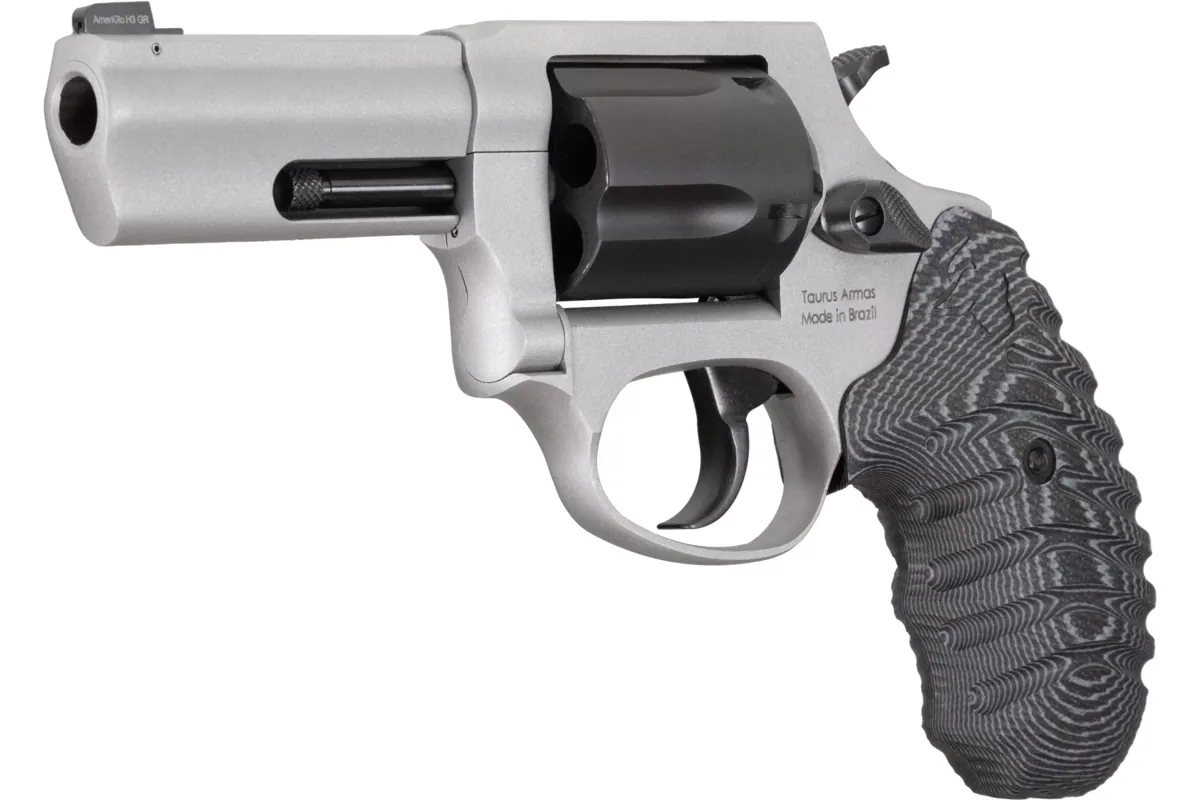 Taurus Defender 605 .357 Mag 3" Matte Stainless, 5-Shot — right quarter view