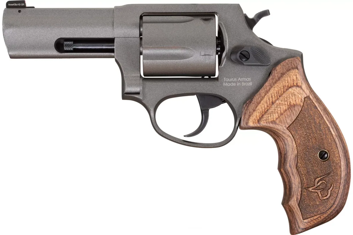Taurus Defender 605 .357 Mag 3" Tungsten Cerakote, 5-Shot — left side view
