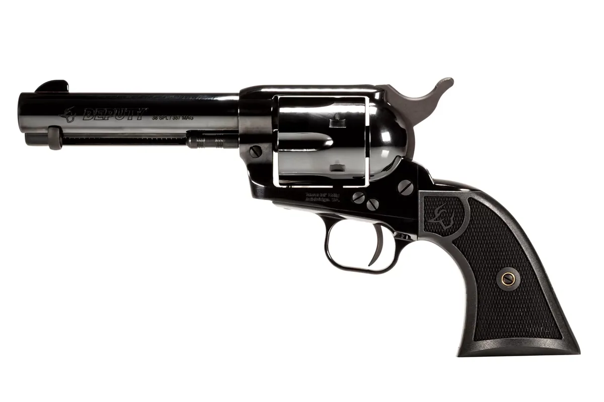 Taurus Deputy .357 Mag 4.75" Polished Black, 6-Shot — left side view