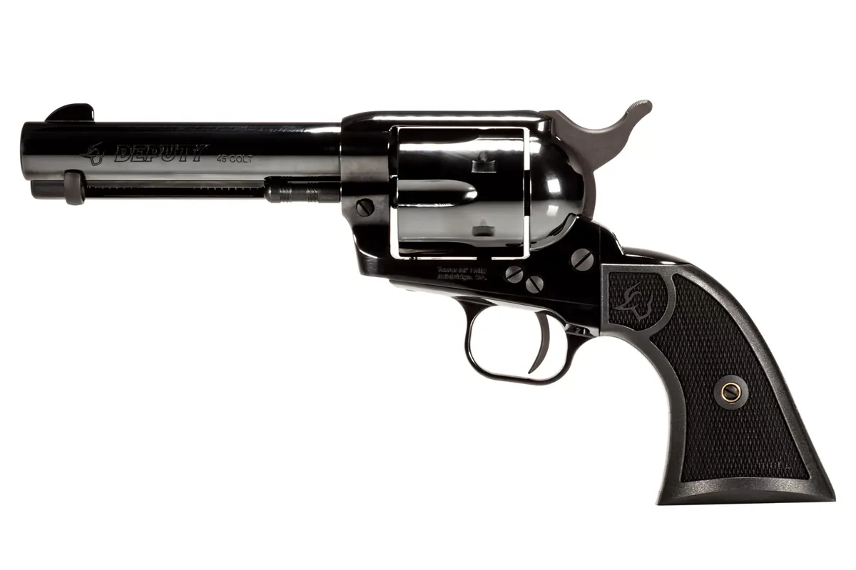 Taurus Deputy 45 Colt 4.75" Polished Black, 6-Shot — left side view