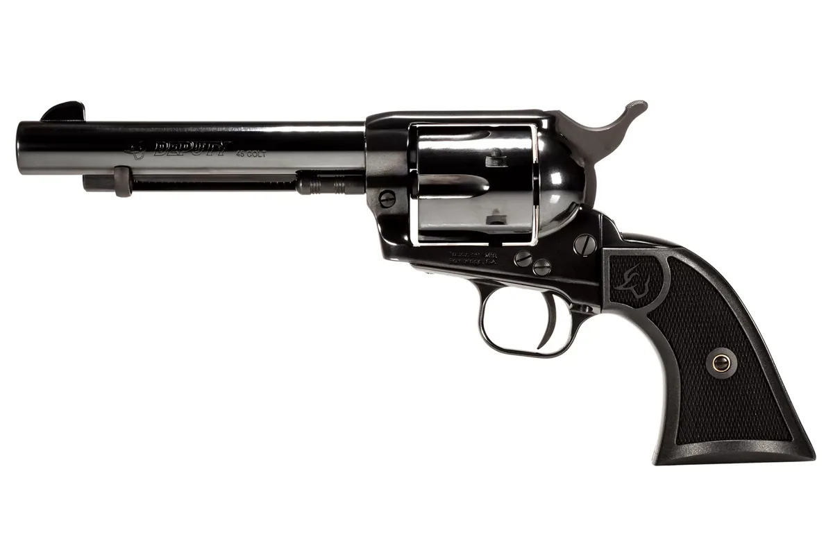 Taurus Deputy 45 Colt 5.5" Polished Black, 6-Shot — left side view