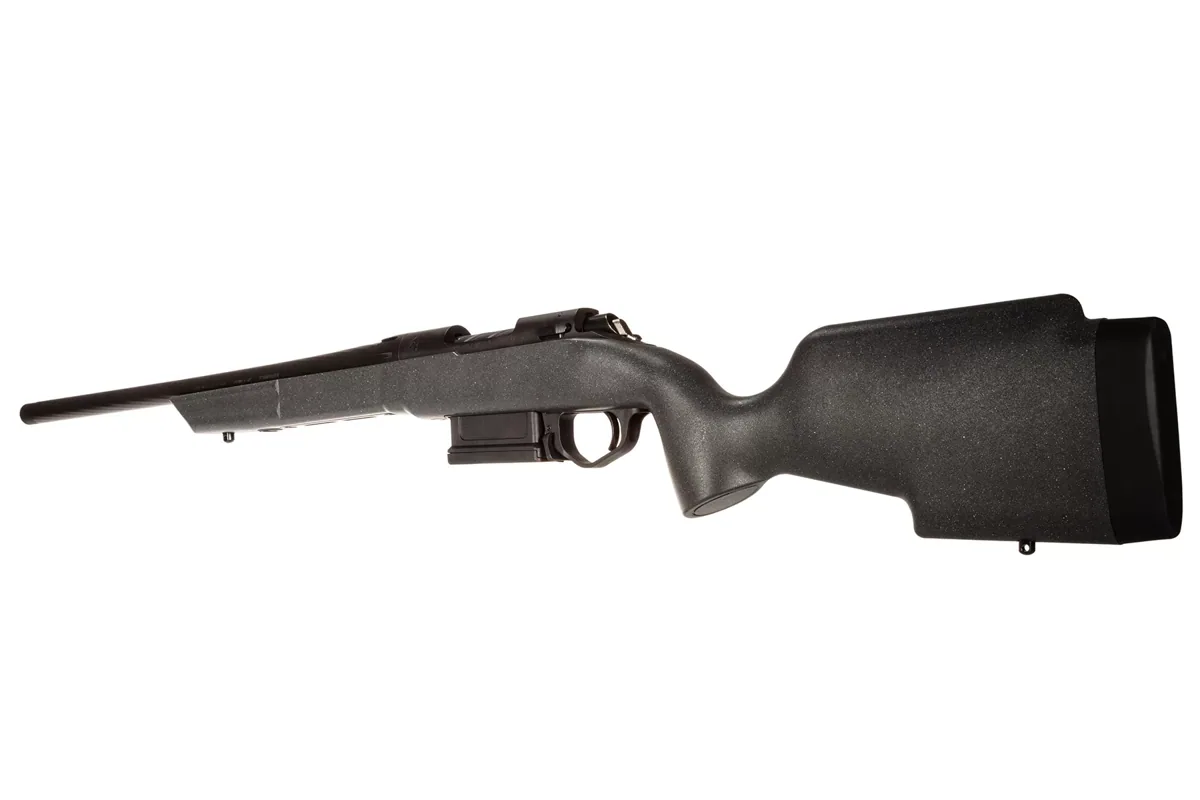 Taurus Expedition .308 Win 18" Black DLC, 5 Rounds — right quarter view