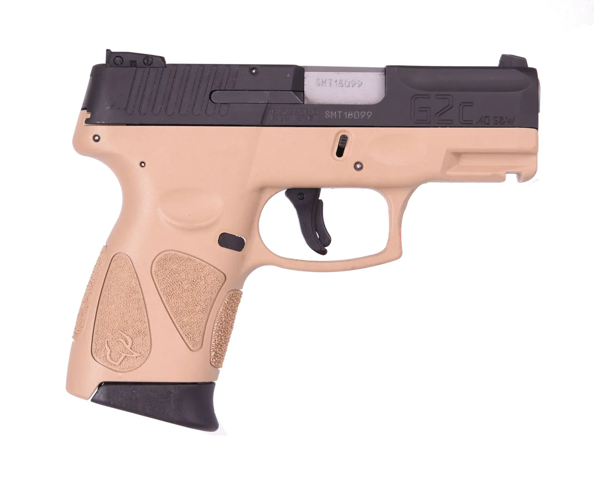 Taurus G2C .40 S&W Flat Dark Earth/Black, 10 Rounds
