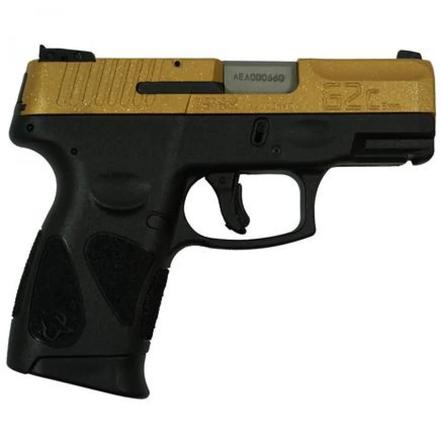Taurus G2C 9mm Black And Gold, 12 Rounds