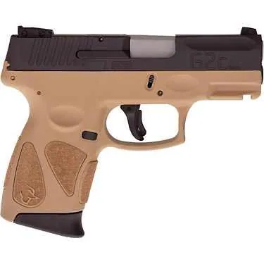 Taurus G2C 9mm Flat Dark Earth/Black, 12 Rounds