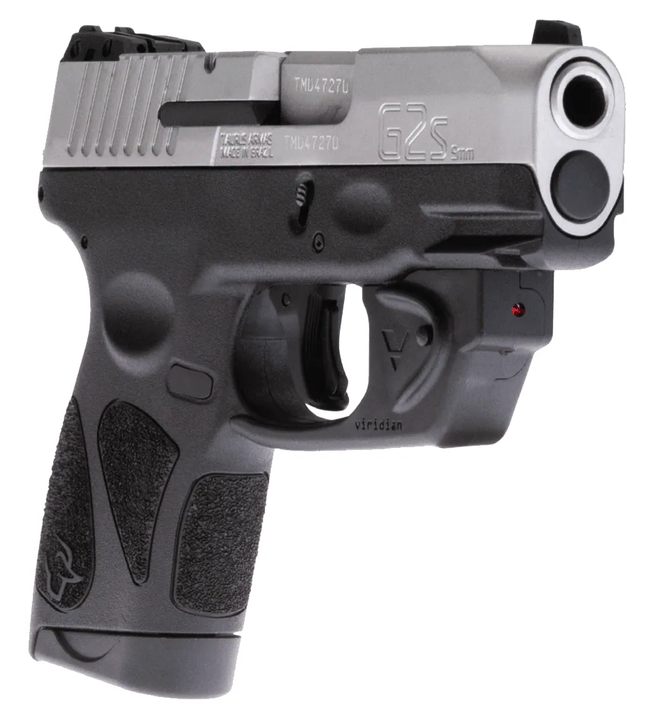 Taurus G2S With Viridian Laser 9mm, 7 Rounds