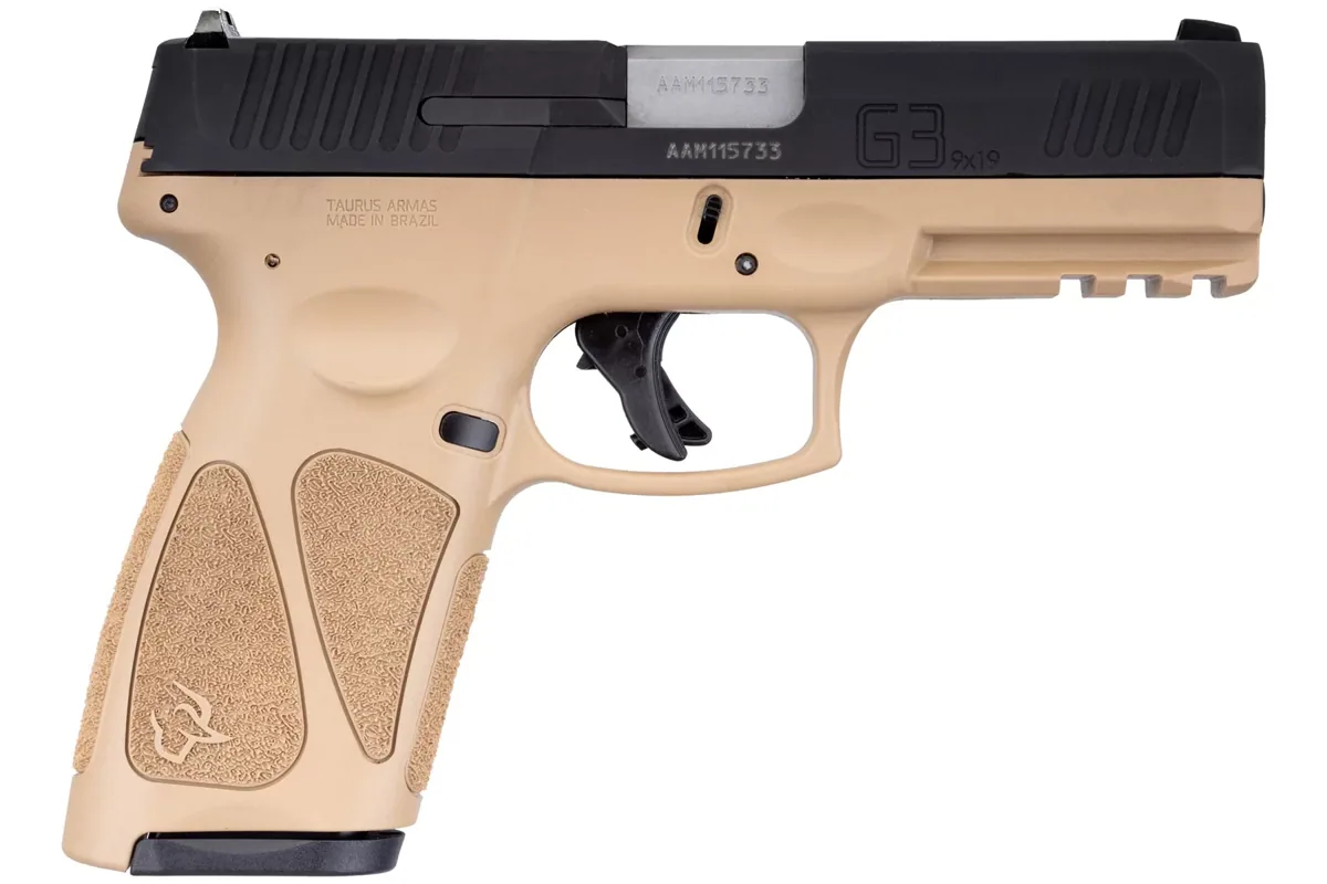 Taurus G3 9MM Luger Tan, 17 Rounds