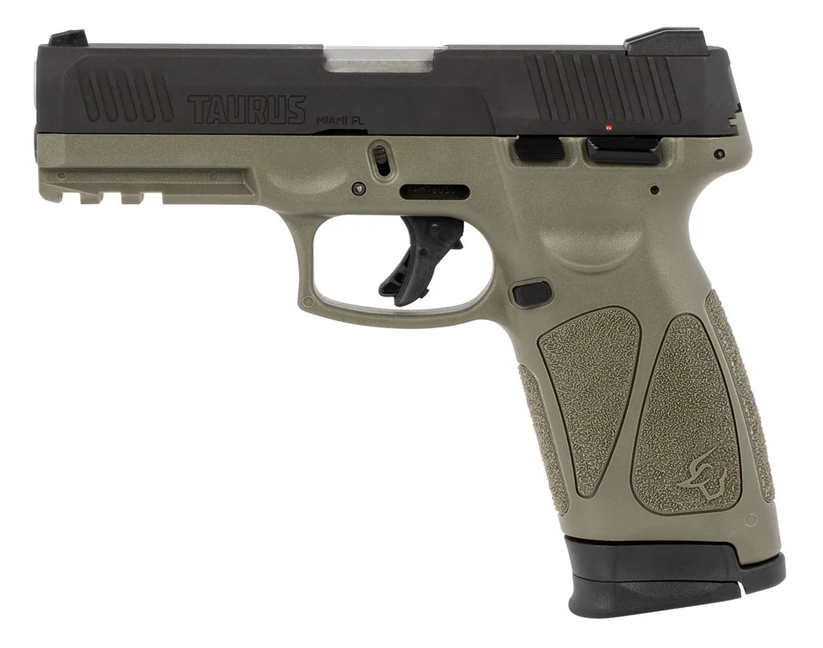 Taurus G3 9mm OD Green, 15 Rounds