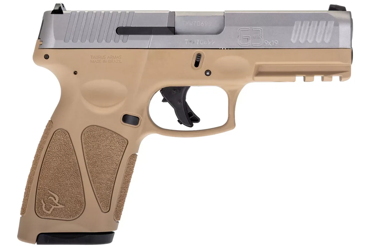 Taurus G3 9mm Tan, 17 Rounds