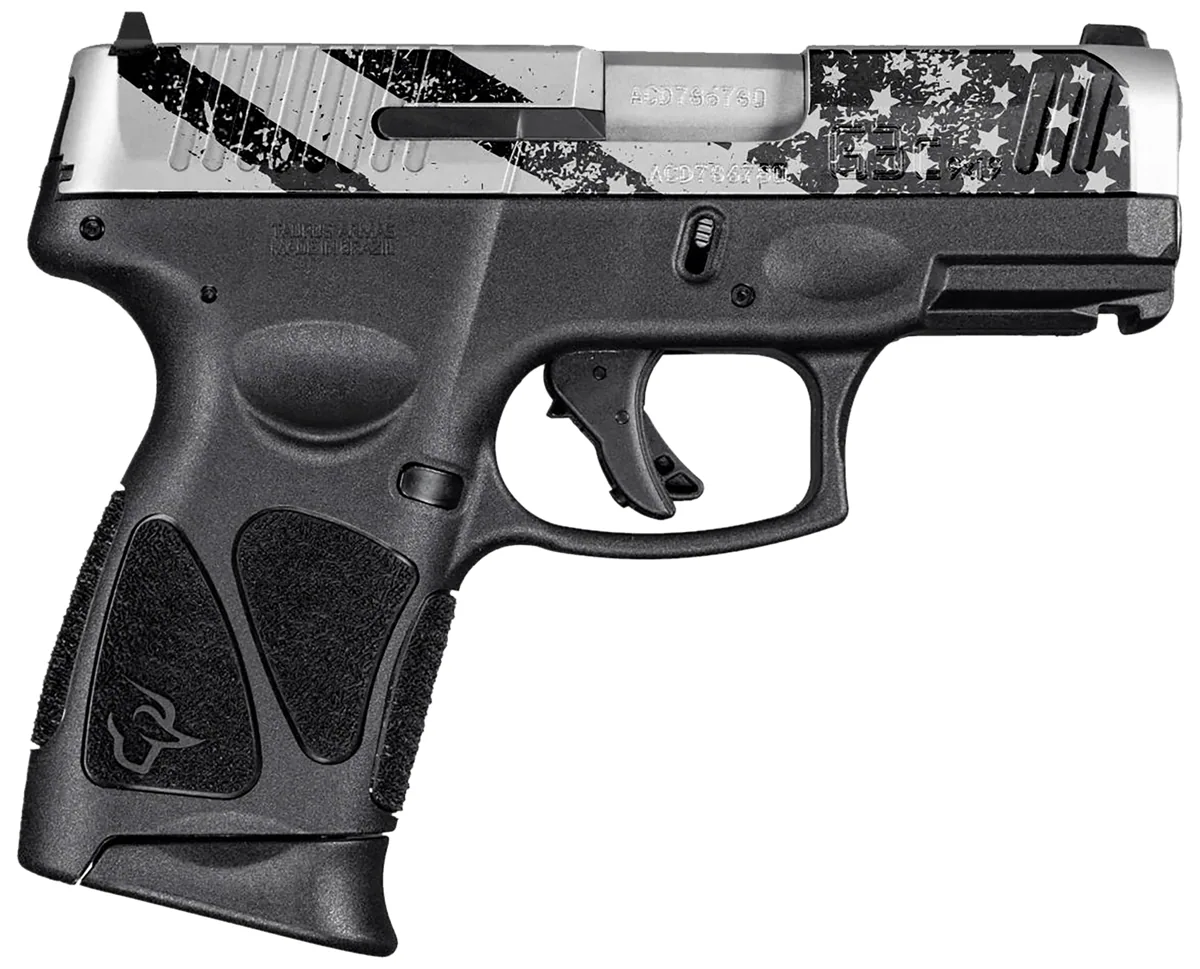 Taurus G3C 9mm American Flag/Black, 10 Rounds