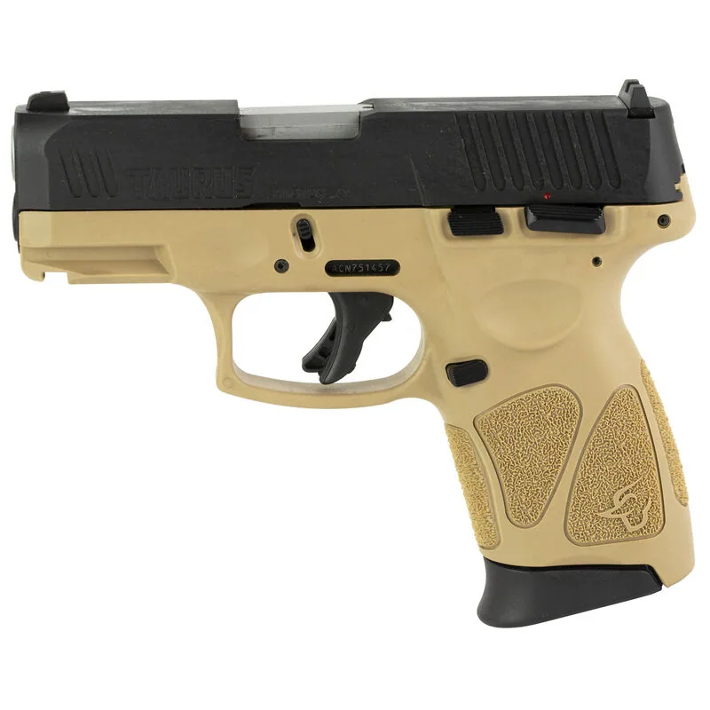Taurus G3C 9mm Tan, 12 Rounds