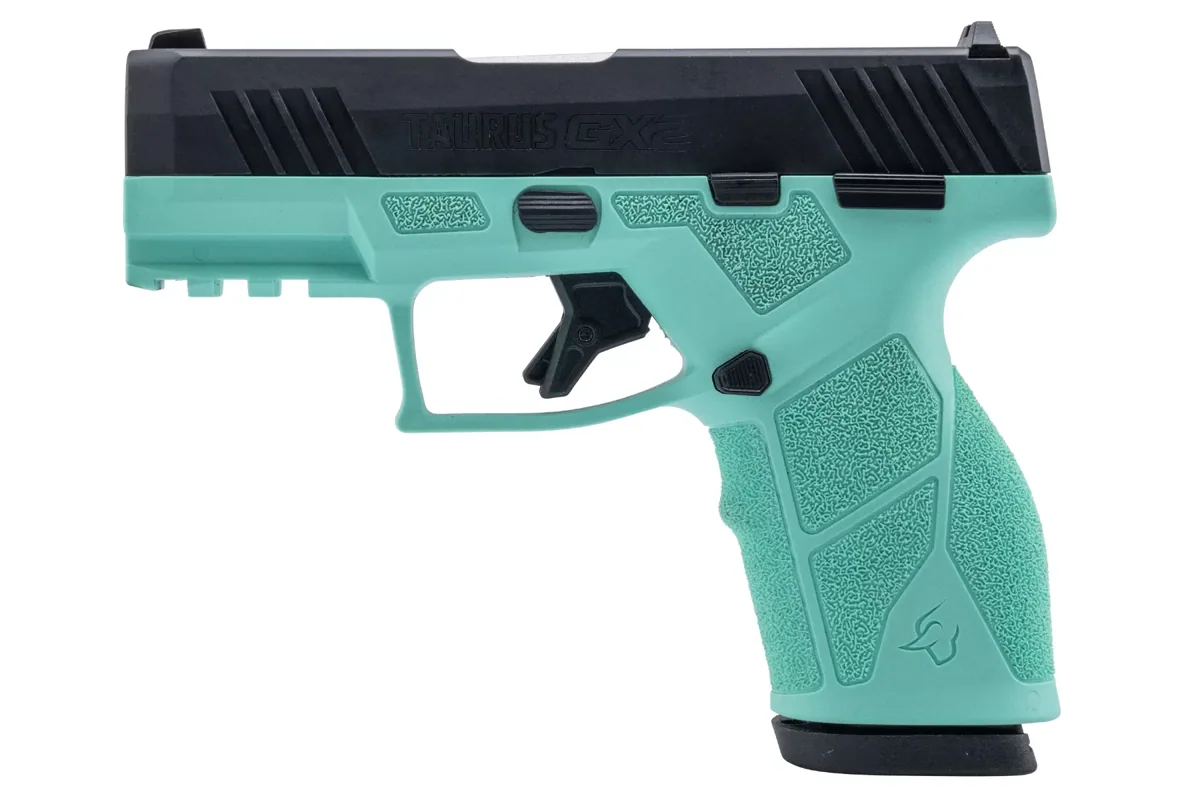 Taurus GX2 9mm Cyan, 10 Rounds — left side view