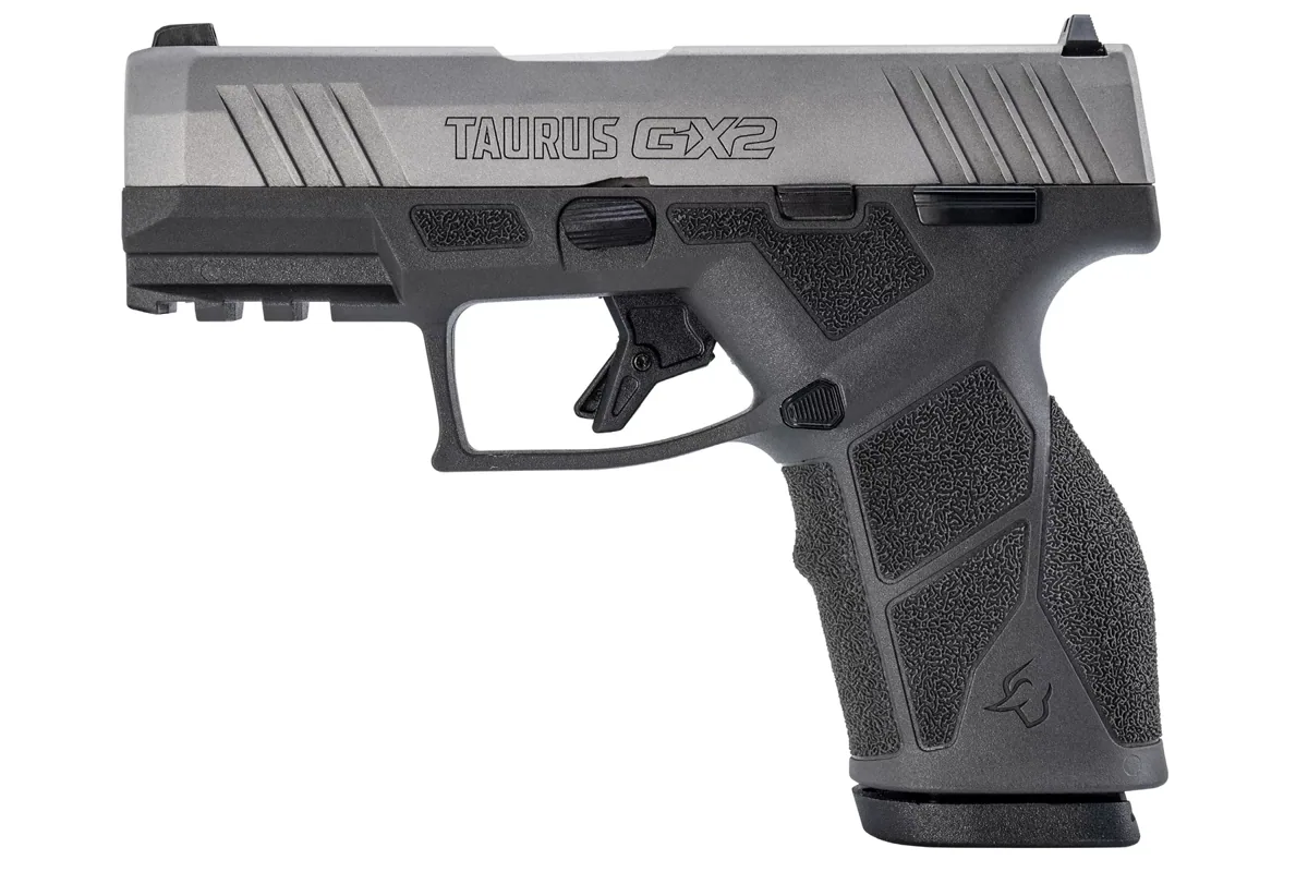 Taurus GX2 9mm Grey, 10 Rounds — left side view
