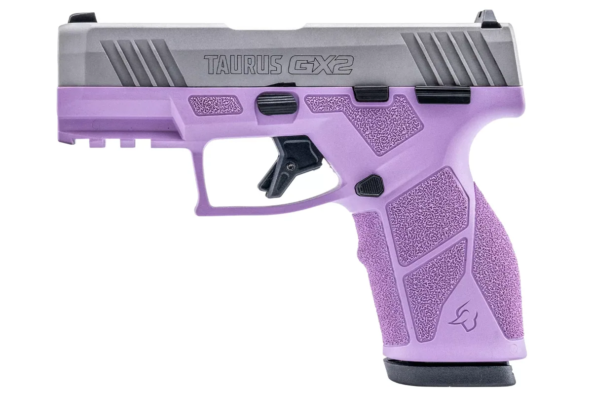 Taurus GX2 9mm Light Purple, 10 Rounds — left side view