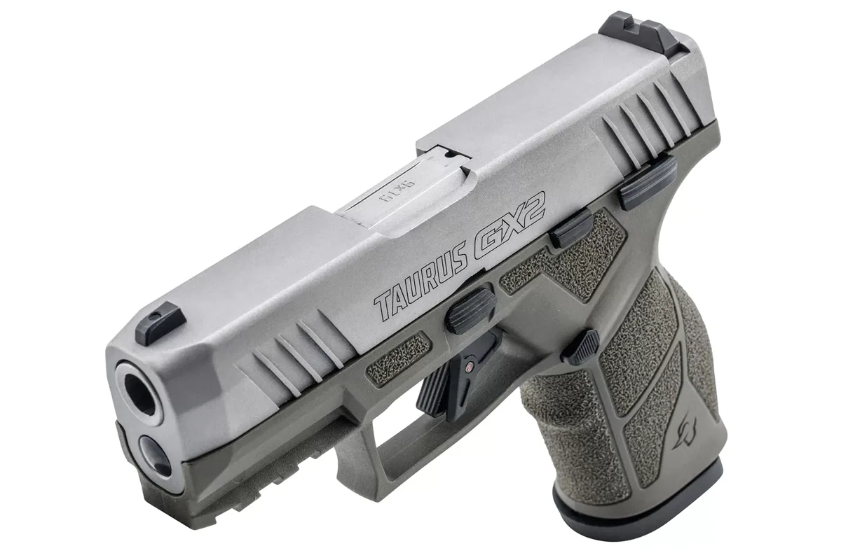 Taurus GX2 9mm Olive Green, 10 Rounds — right quarter view