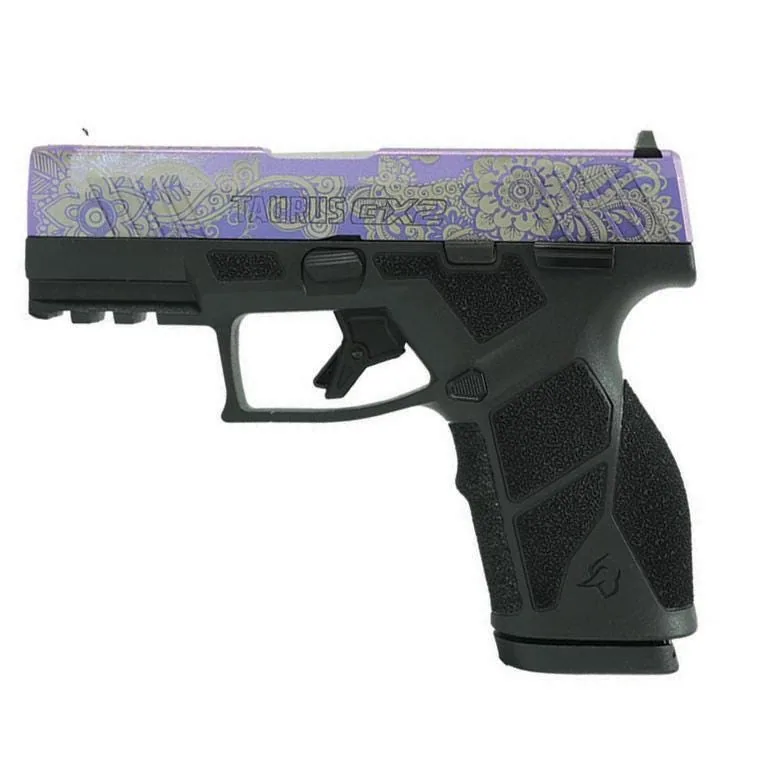 Taurus GX2 9mm Purple Paisley, 13 Rounds
